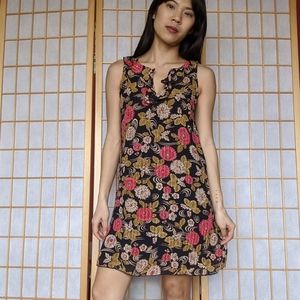 Girls floral print dress